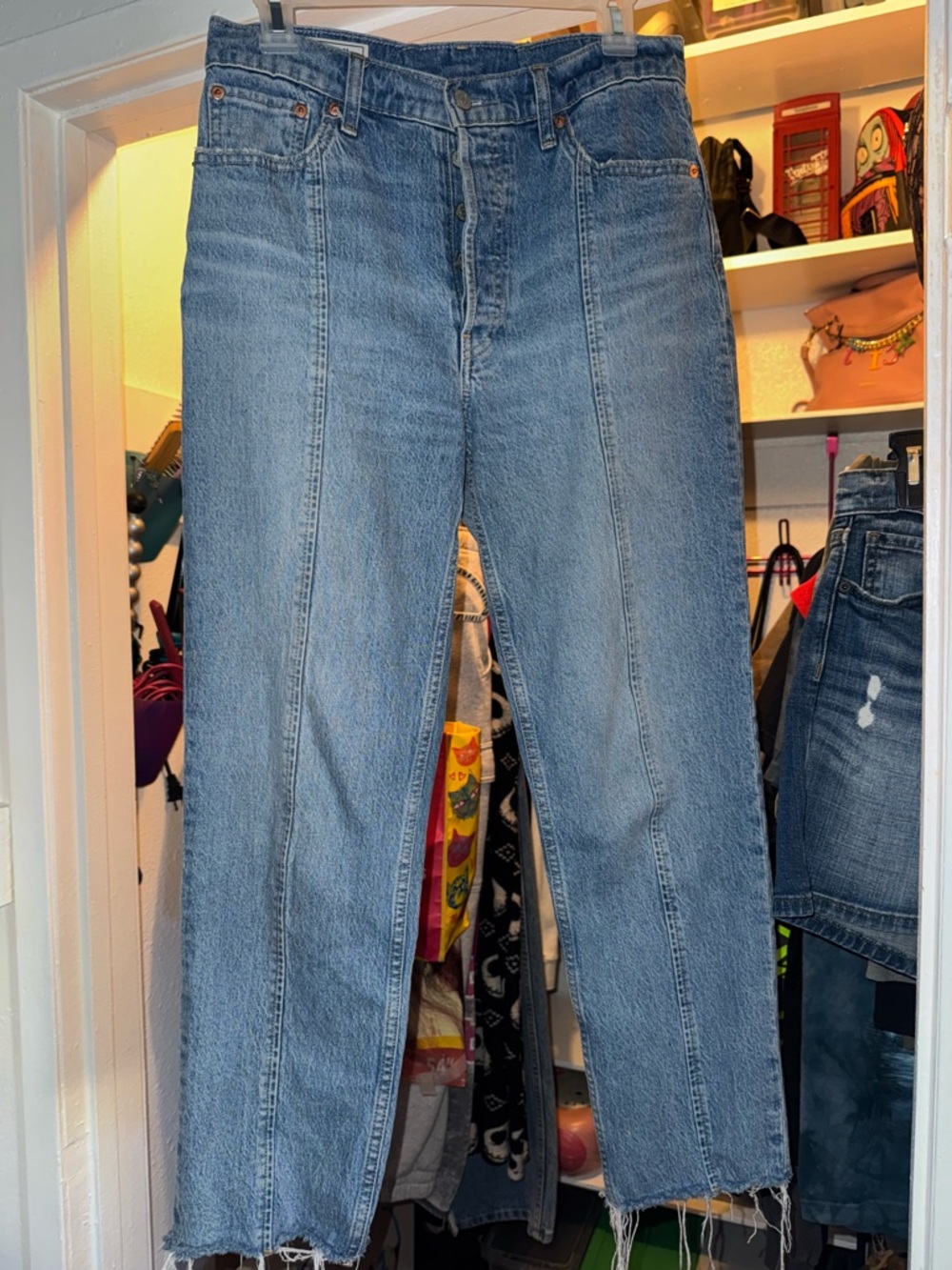 GAP cheeky straight Light Blue Jeans